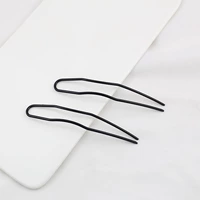 Шпилька железная длинная волнистая U 18*110мм.