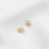 Медная подвеска, браслет, ожерелье, цепочка, аксессуары с кисточками, 18 карат, 10мм, DIY