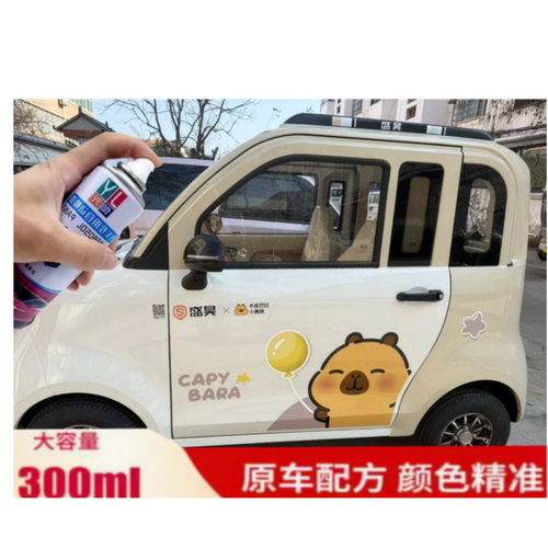 盛昊GL9专用自喷漆G系列阿尔卑斯白车漆紫色璀璨茶刮擦修补手喷漆