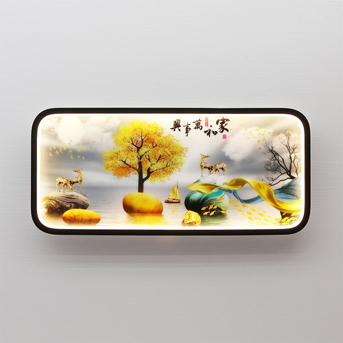 长方形led壁灯客厅现代简约