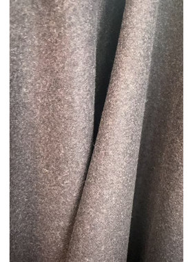 AGN 羊毛面料灰紫色外套大衣面料 幅宽152CM 645G/M 意大利进口