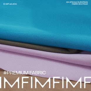 G&CC 430G 紫色面料宽125CM 意大利直邮 .CO棉质条状针织驼