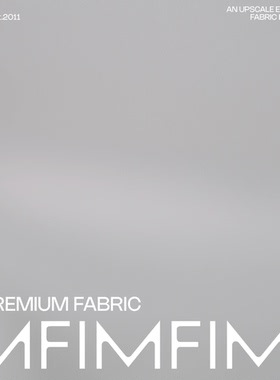 ARM.P高定系列 时装针织白色面料 宽140CM 意大利进口现货 1006