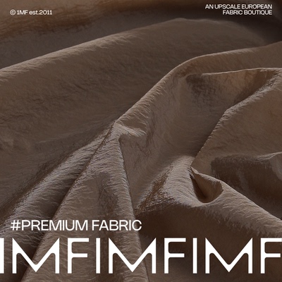 100%PL时装面料沙丘色羽绒服面