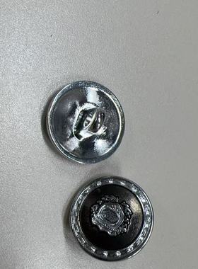 扣子4908A大 意大利 20mm  银色金属大扣