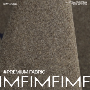 意大利进口现货 幅宽140CM 2035 羊毛外套大衣面料 G&CC面料