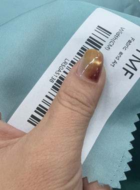 日本宾霸里衬内衬蓝绿色系纯色服装面料幅宽110-130CM