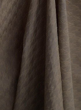 法国进口现货RU&FO C&LI SE真丝提花服装布料 幅宽140CM