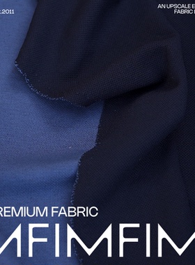 ARM.P高定一面棉一面功能性蜂窝状针织面料宽145CM意大利进口GF