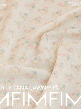 1MF 纠缠的爱B TANGLED LOVE LIBERTY Tana lawn长纤棉布宽136CM