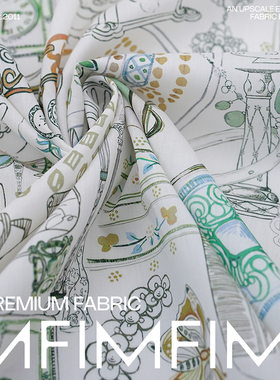 素描册B 英国品牌LIBERTY tana Lawn长绒棉布 幅宽136CM