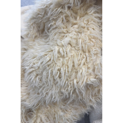 G&CC 环保皮草卡其色长毛毛外套布 宽160CM 意大利进口ZAFZR 9002