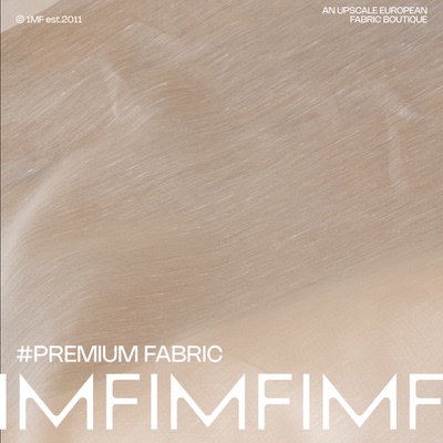 真丝+麻淡粉色服饰布料面料