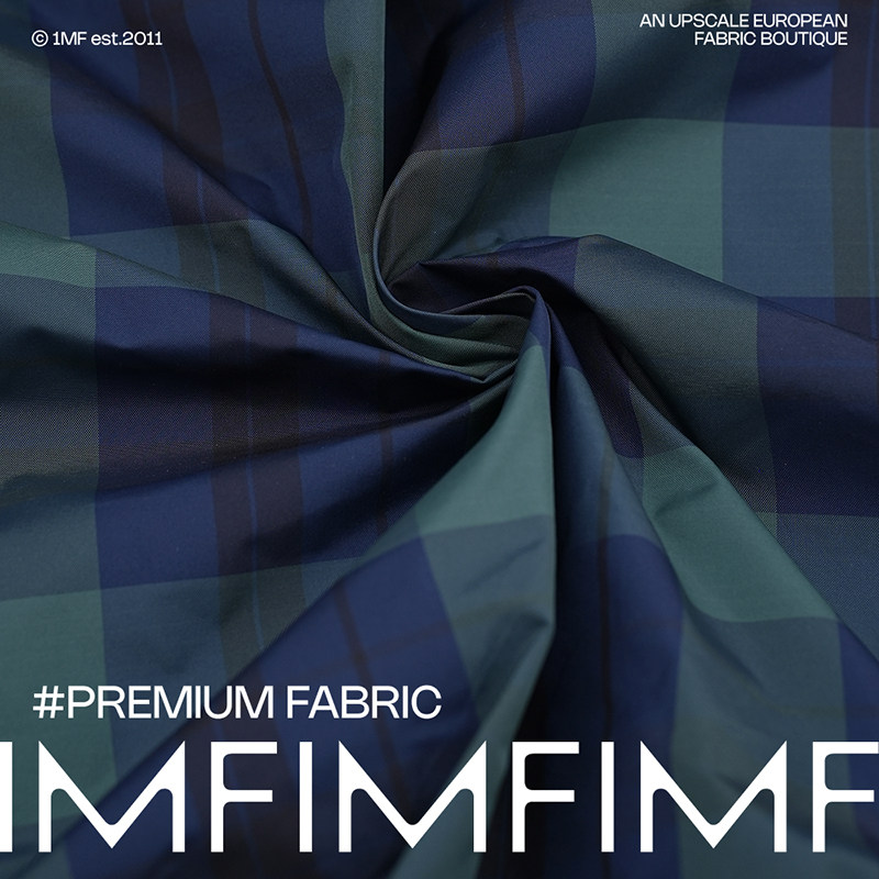 G&CC .PA时装面料黑绿格纹风衣羽绒服布料 幅宽154厘米,居家布艺,海绵垫/布料/面料/手工diy,淘宝优惠券,粉丝福利购,淘宝优惠卷