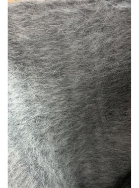 AGN面料 初剪羊毛混纺 长毛外套大衣面料意大利进口幅宽150cm