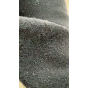 JIS面料羊毛加羊驼绒 纯色黑色服装面料料宽150CM意大利直邮进口