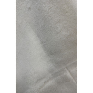 JIS羊毛交织白色短毛密毛面料米色外套布宽145CM792G M意大利进口