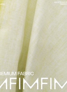 JIS面料 .CO棉质绿色拉绒牛仔面料 宽140CM意大利进口 J45150