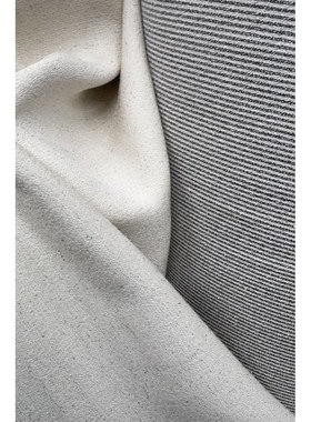 AGN棉交织面料白色调小香风布料 幅宽148厘米 500G/M