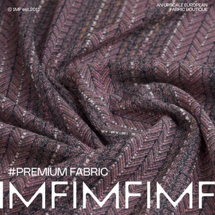 意大利进口小香风粗花呢外套面料宽150CM 312G