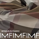 宽140CM260G 面料卡其色格纹风衣布料 M小料55号 BRB时装 罗马森林