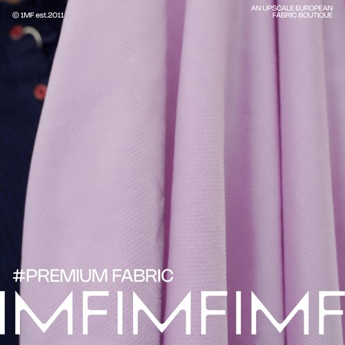 JIS PL混纺 闪光紫色针织面料 宽140CM 意大利进口现货J20131