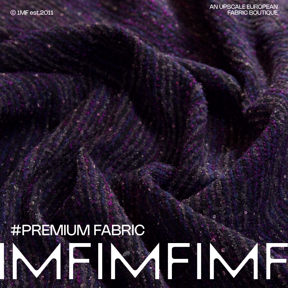 意大利直邮进口羊毛交织小香风紫调粗花呢宽140CM,居家布艺,海绵垫/布料/面料/手工diy,淘宝优惠券,粉丝福利购,淘宝优惠卷