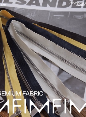 49CM长 JIS面料 辅料 配料 ri拉链 意大利直邮