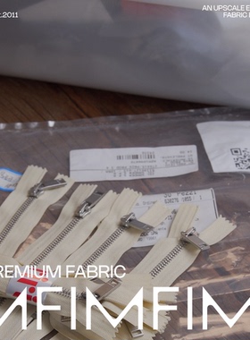 JIS面料 辅料 配料 riri拉链 意大利直邮进口