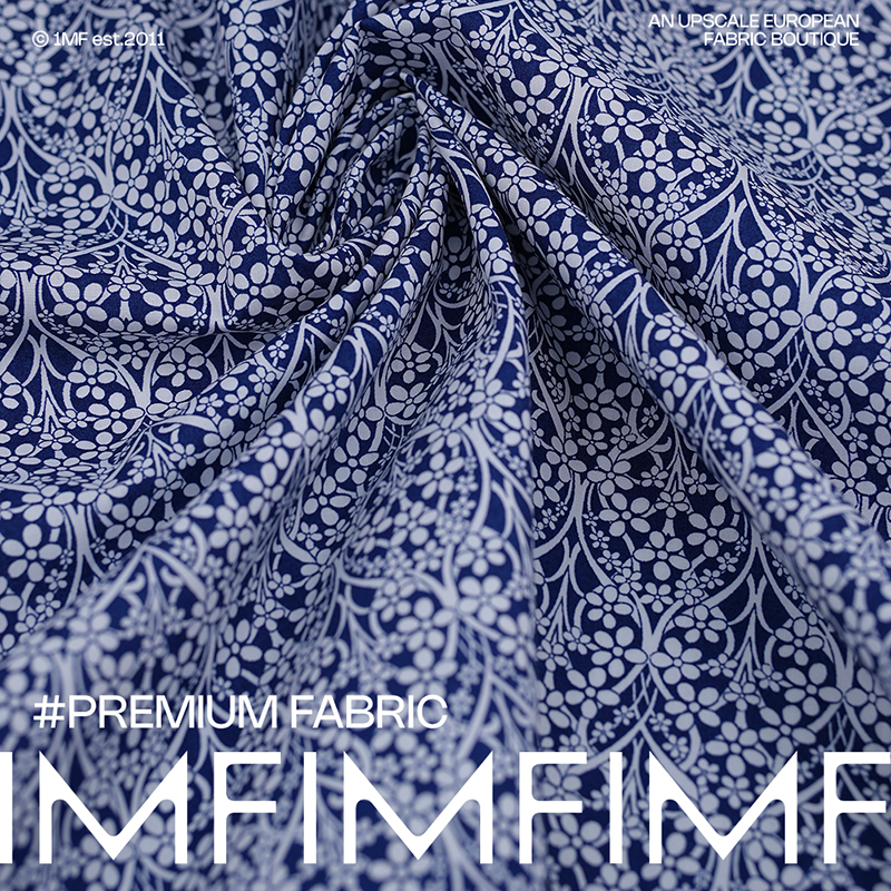 龙船花星辰 A 英国品牌LIBERTY 棉质皮卡迪棉府绸幅宽146CM 161G