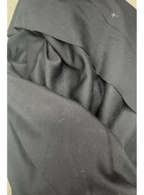 ARM .VI%黑色针织连衣裙裤子面料宽155CM 意大利进口TJV42 1200