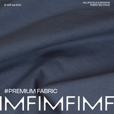 JIS面料棉质面料青蓝色衬衫布