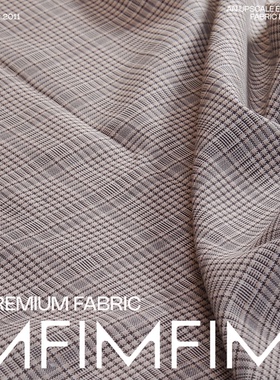 G&CC 羊毛色织格纹面料 宽150CM 267G/M 意大利直邮 ZAG5E 9702