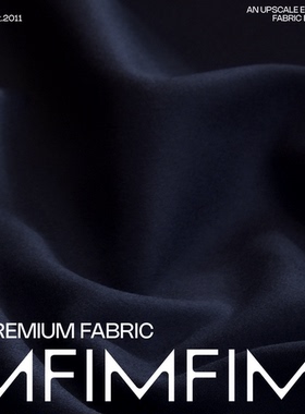 ARM面料 WV羊毛混纺 深蓝色面料宽145CM 650G/M意大利直邮