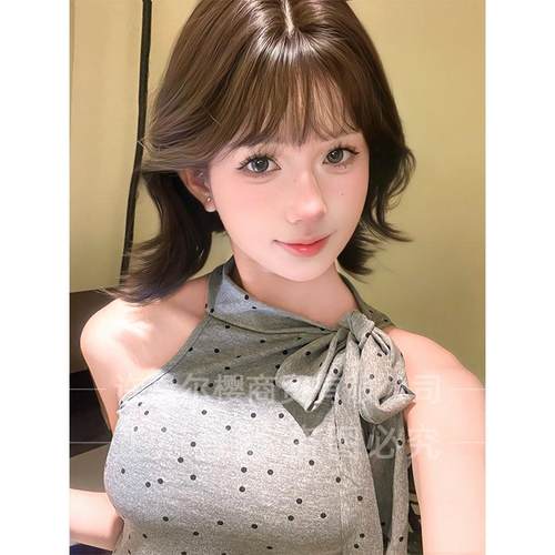 许昌尔樱商贸有限公司跨境假发女日常网红短发卷发夏季新款自然全