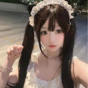 许昌市建安区秋日工艺品店假发女长款黑长直发整顶85cm自然jk少萝