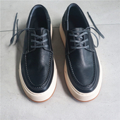 系带乐福鞋 简约有型 羊皮里休闲鞋 头层牛皮帆船鞋 夏季 舒适透气