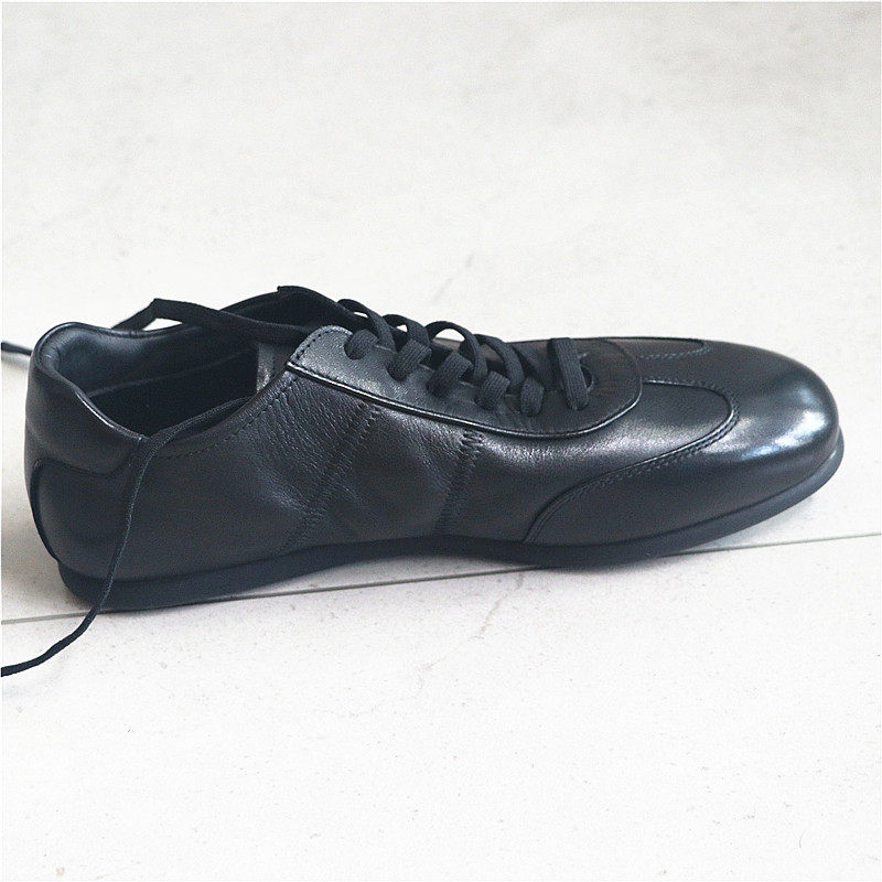 如若无物高级感！轻薄透气柔软！软底头层牛皮休闲鞋皮鞋德训鞋男