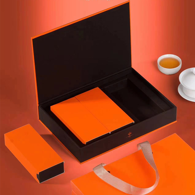 高端岩茶肉桂精致茶叶包装盒通用红茶3小盒装一两6泡茶叶包装礼盒