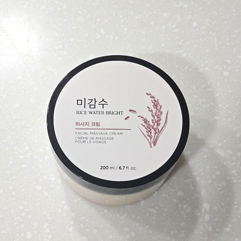 韩国直邮菲诗小铺大米水清亮弹力紧致活肤按摩霜保湿滋润massage