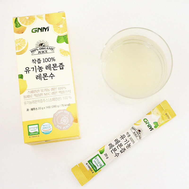 韩国GNM有机100%NFC柠檬汁原液图片