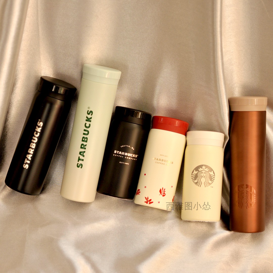 星巴克杯子2023圣诞不锈钢保温杯