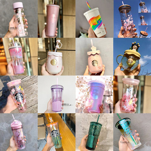 星巴克杯子新款吸管杯不锈钢