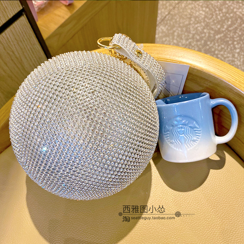 星巴克杯子钻球3oz陶瓷马克杯