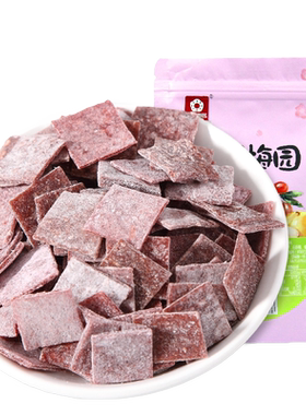 西湖梅园日式陈皮话梅片鲜奶300g