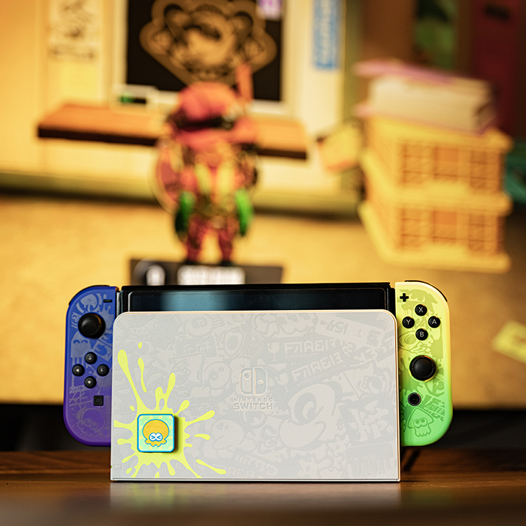 【合吾】Splatoon3“章章鱿鱿”钛合金一英寸士气章魔术贴日常EDC