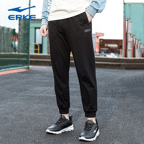鸿星尔克男新款运动休闲裤