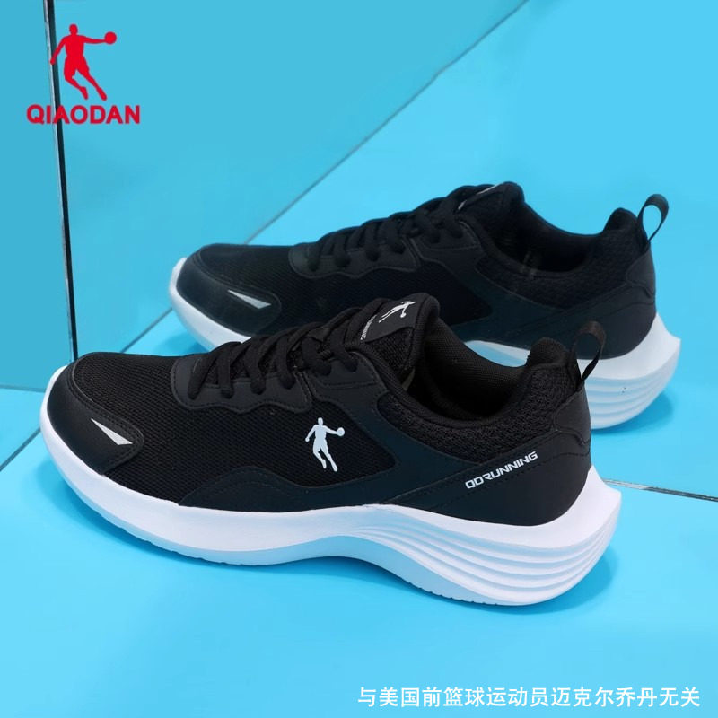 乔丹男鞋运动鞋2026新款春季网面透气休闲鞋软底缓震耐磨跑步鞋子