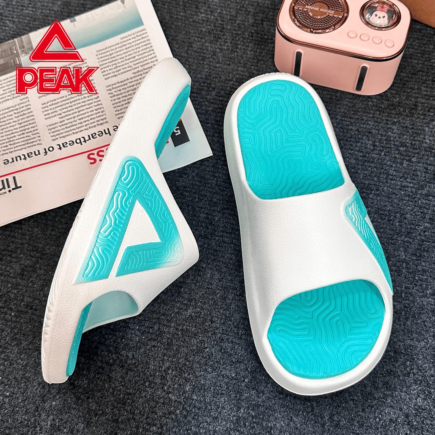 匹克态极女鞋百搭休闲拖鞋