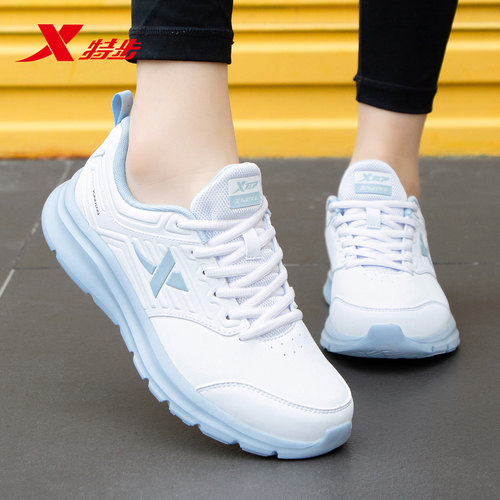 特步运动鞋女鞋轻便休闲